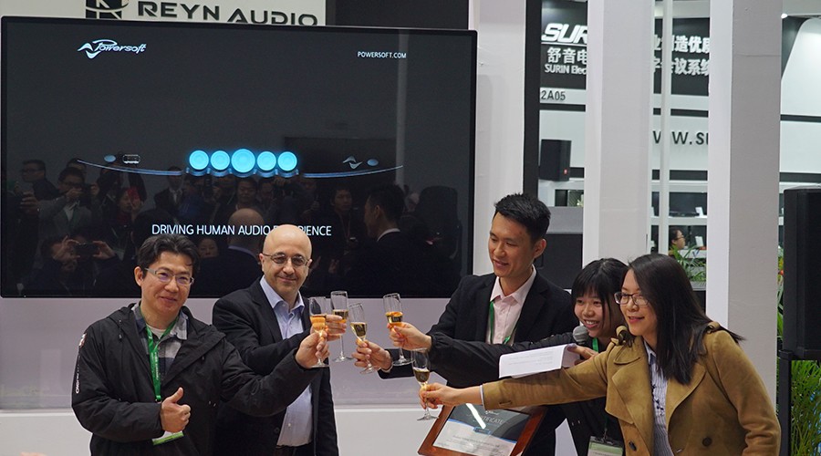  POWERSOFT 與 REYN AUDIO授權(quán)儀式
