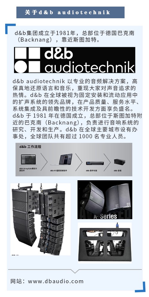 秉和企業(yè)成為德國(guó)d&b音響中國(guó)娛樂(lè)總代理